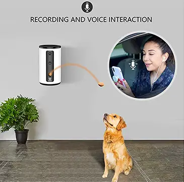 WOPET Smart Pet Camera Voice Interaction