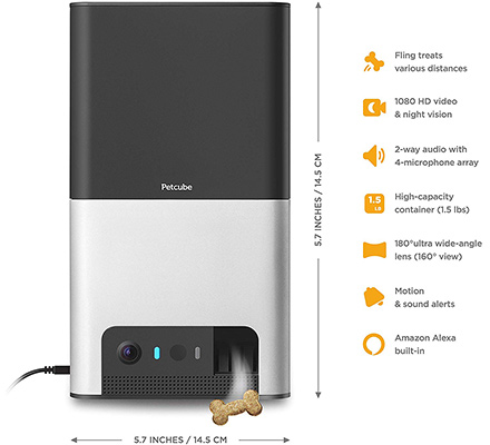 Petcube Pet Camera Specifications