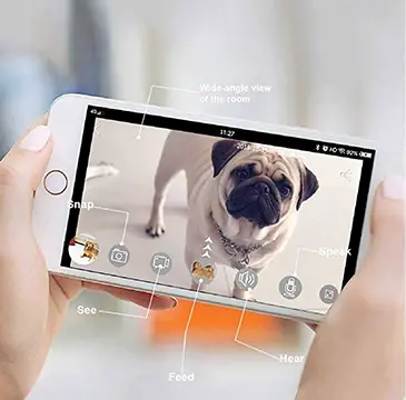 SKYMEE Dog Camera Treat Dispenser Benefits