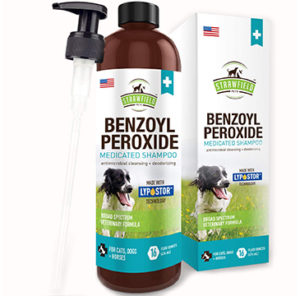 Benzoyl Peroxide Shampoo for Dogs