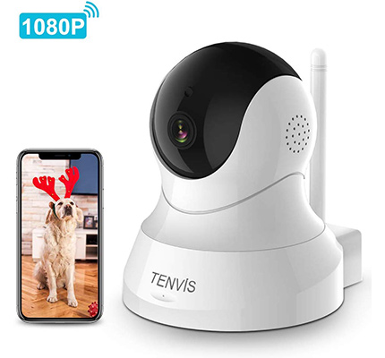 Tenvis 1080P Pet Camera With Phone App Speaker Review