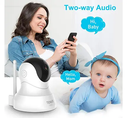 Tenvis dog camera two way audio