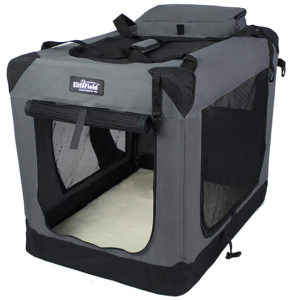 EliteField 3-Door Folding Soft Dog Crate