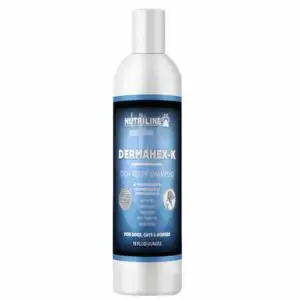 Nutriline Labs Antifungal & Antibacterial Chlorhexidine DermaHex-K Shampoo for Dogs