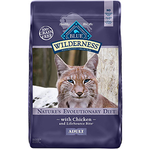 Blue Buffalo Wilderness High Protein Grain Free, Natural Adult Dry Cat Food