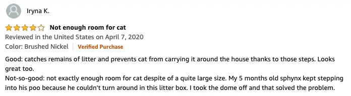 Iryna - Petmate Booda Litter Box review