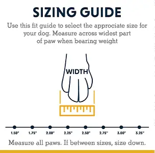 RUFFWEAR - Grip Trex Sizing Guide