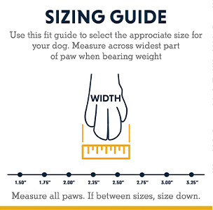 RUFFWEAR - Grip Trex Sizing Guide