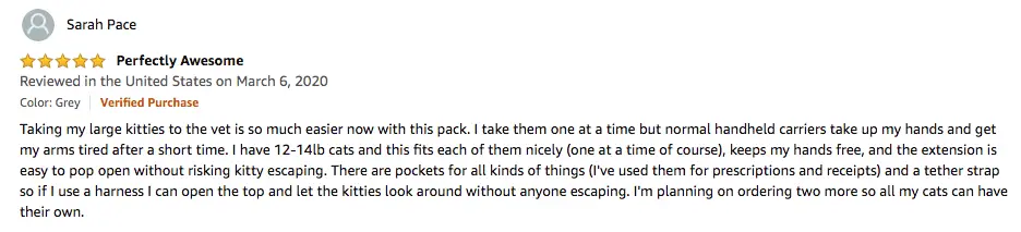 review from sarah