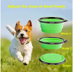 COMSUN Collapsible Dog Bowl