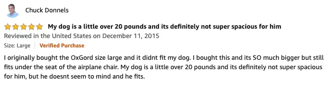 Chuck Donnels - AmazonBasics Soft-Sided Pet Carrier Review