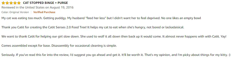 Catit Food Tree Review