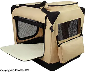 EliteField Soft Dog Crate