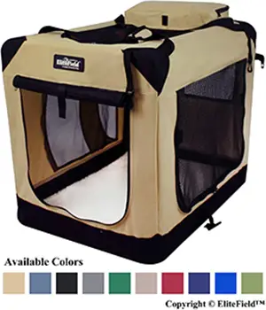 EliteField Soft-Sided Dog Crate