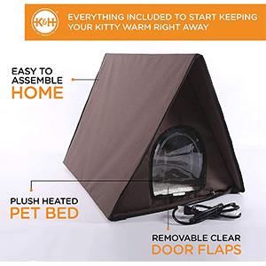 k&h outdoor kitty house heated review