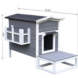 PawHut House Dimensions