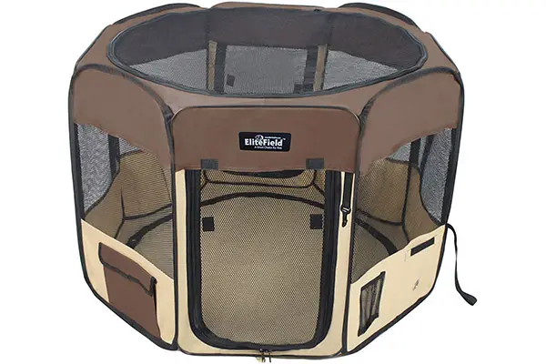 EliteField 2-Door Soft Pet Playpen