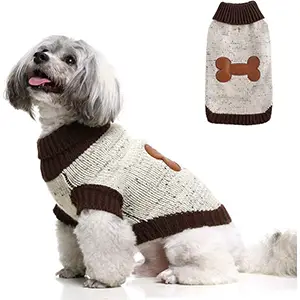 BINGPET Turtleneck Dog Sweater