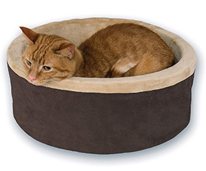 K&H Pet Products Heated Thermo-Kitty Heated Cat Bed