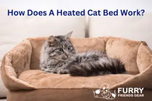 how does a heated cat bed work